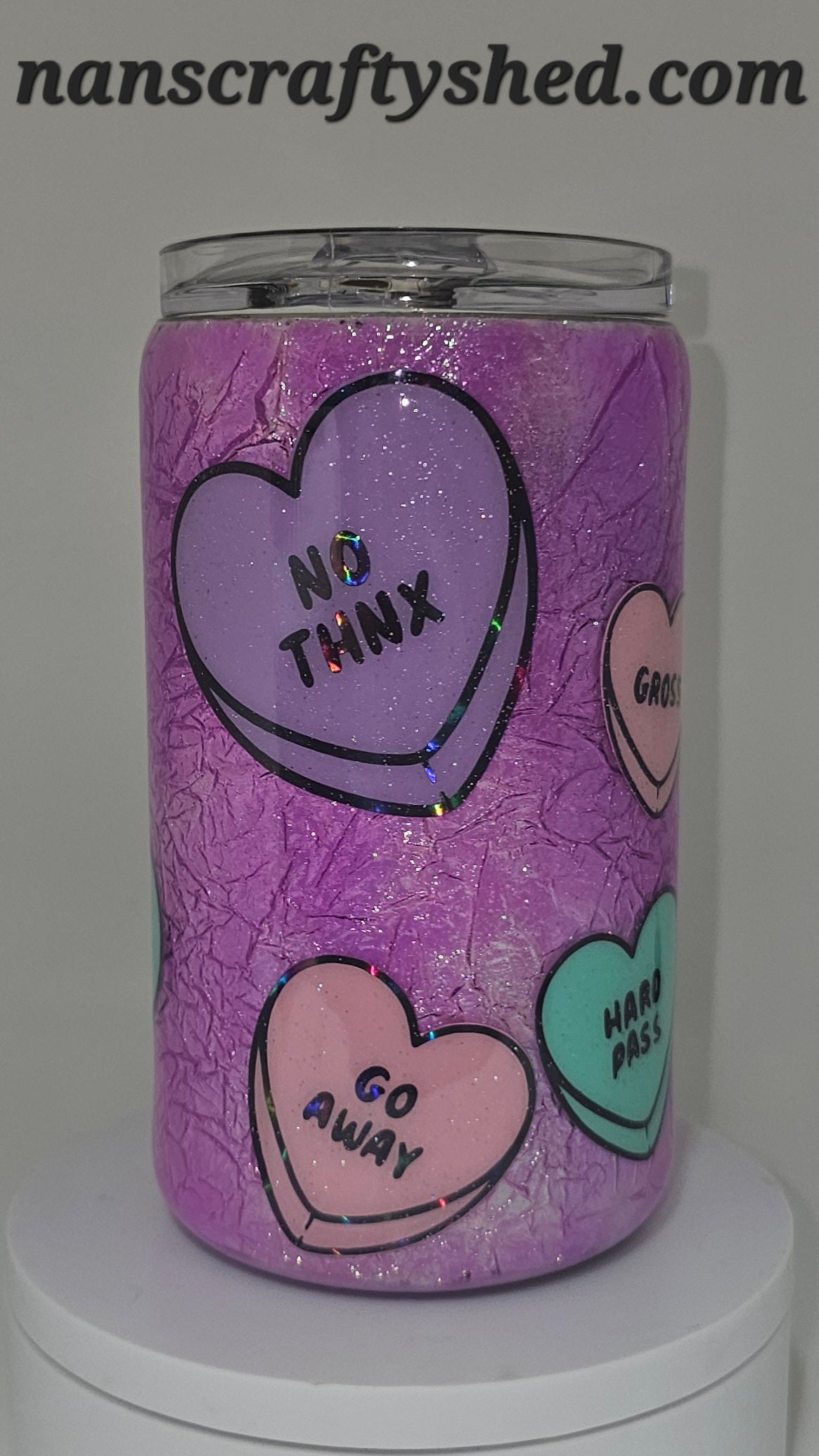 Anti-Valentines Day 14-ounce tumbler