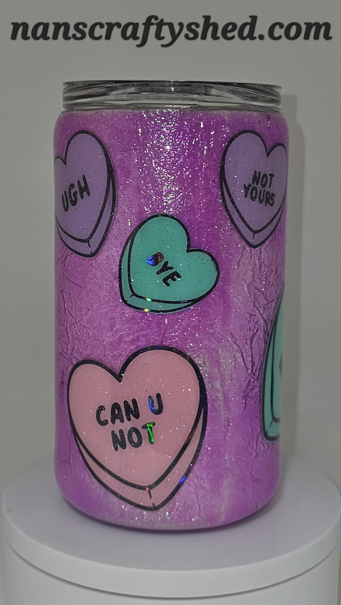Anti-Valentines Day 14-ounce tumbler