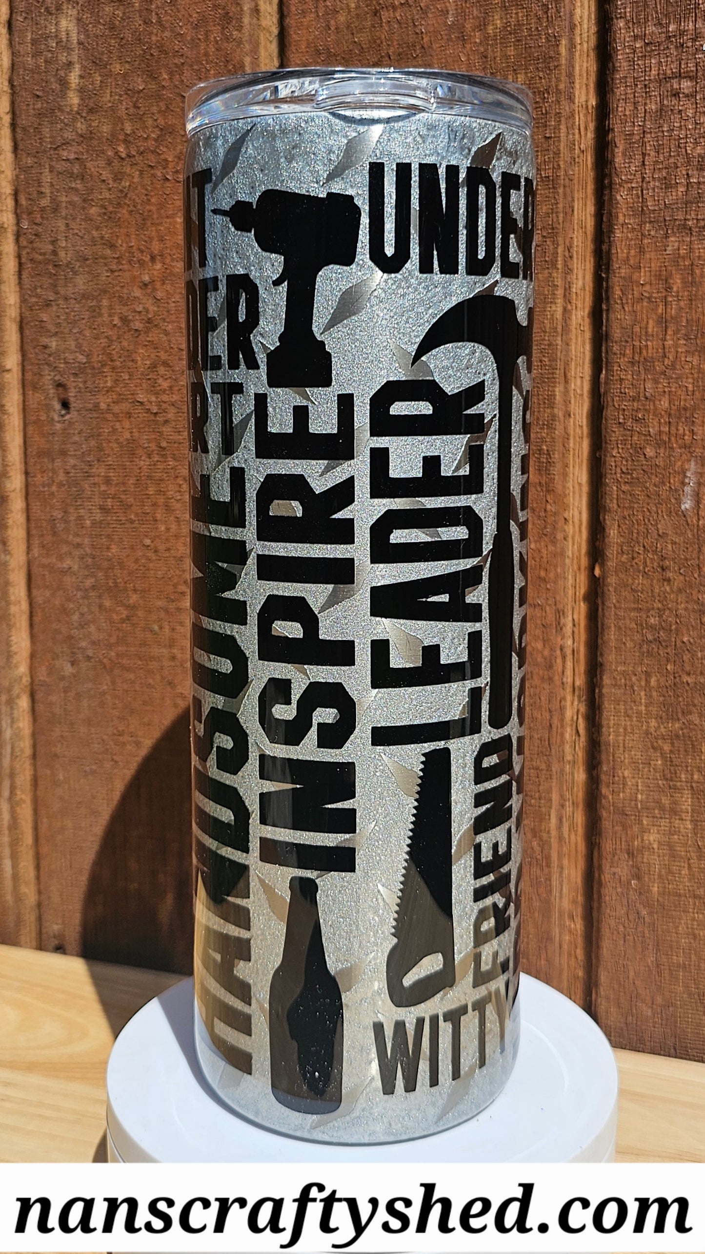 Dad word art 20-ounce tumbler