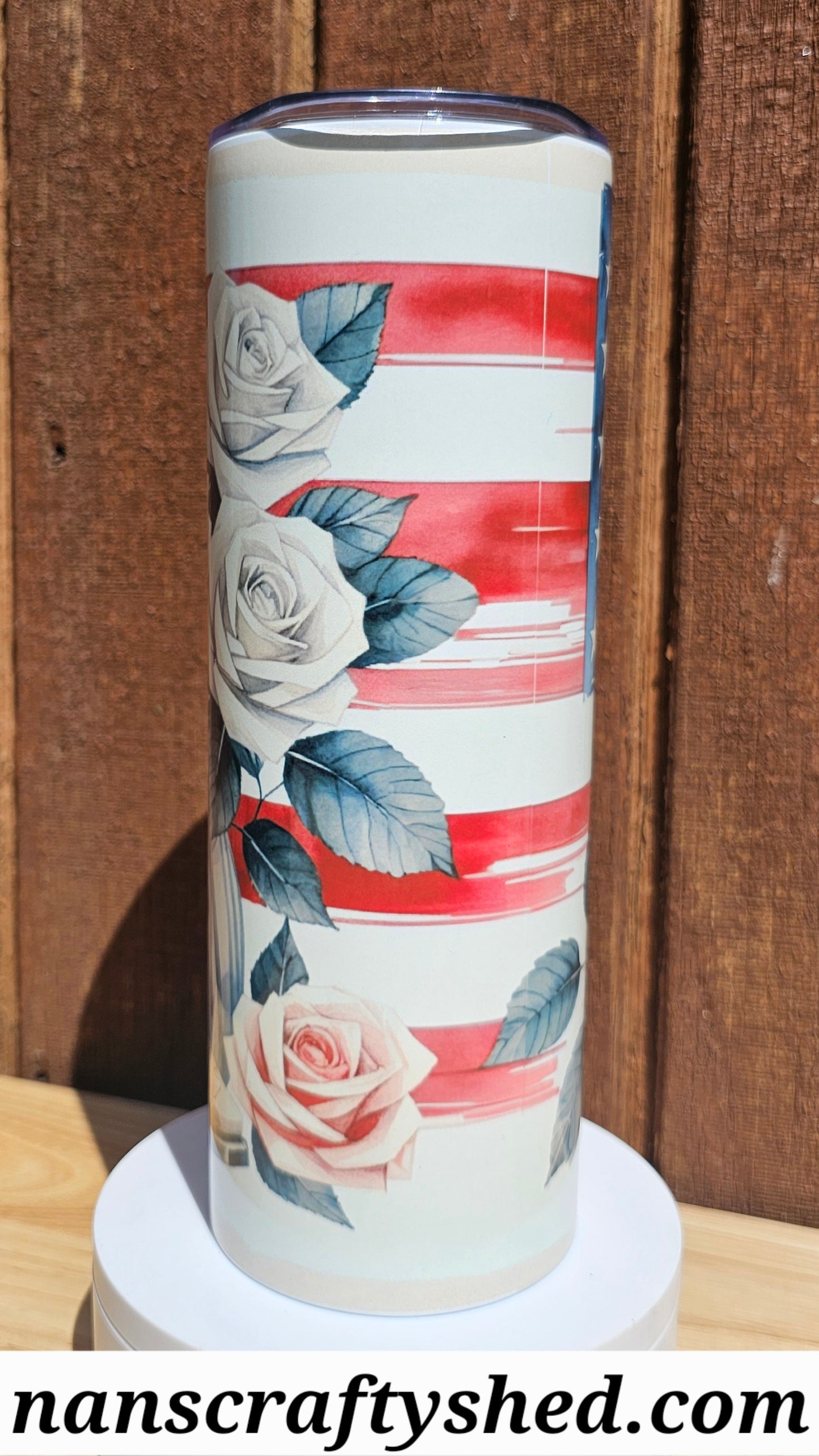 Patriotic Boots and Roses
