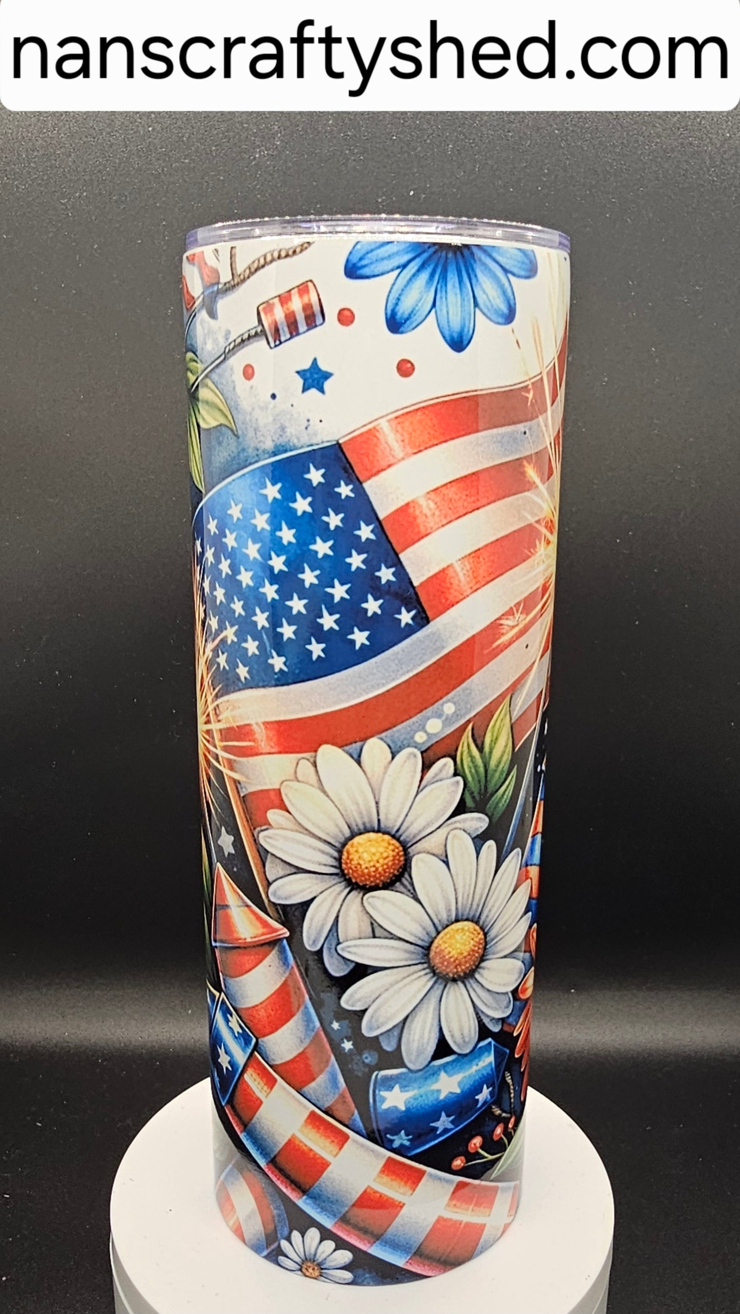 4th of July 20-ounce Tumbler