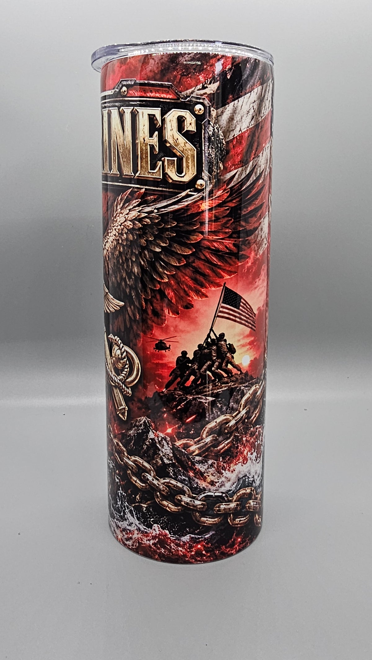 United States Marines 20-ounce Tumbler
