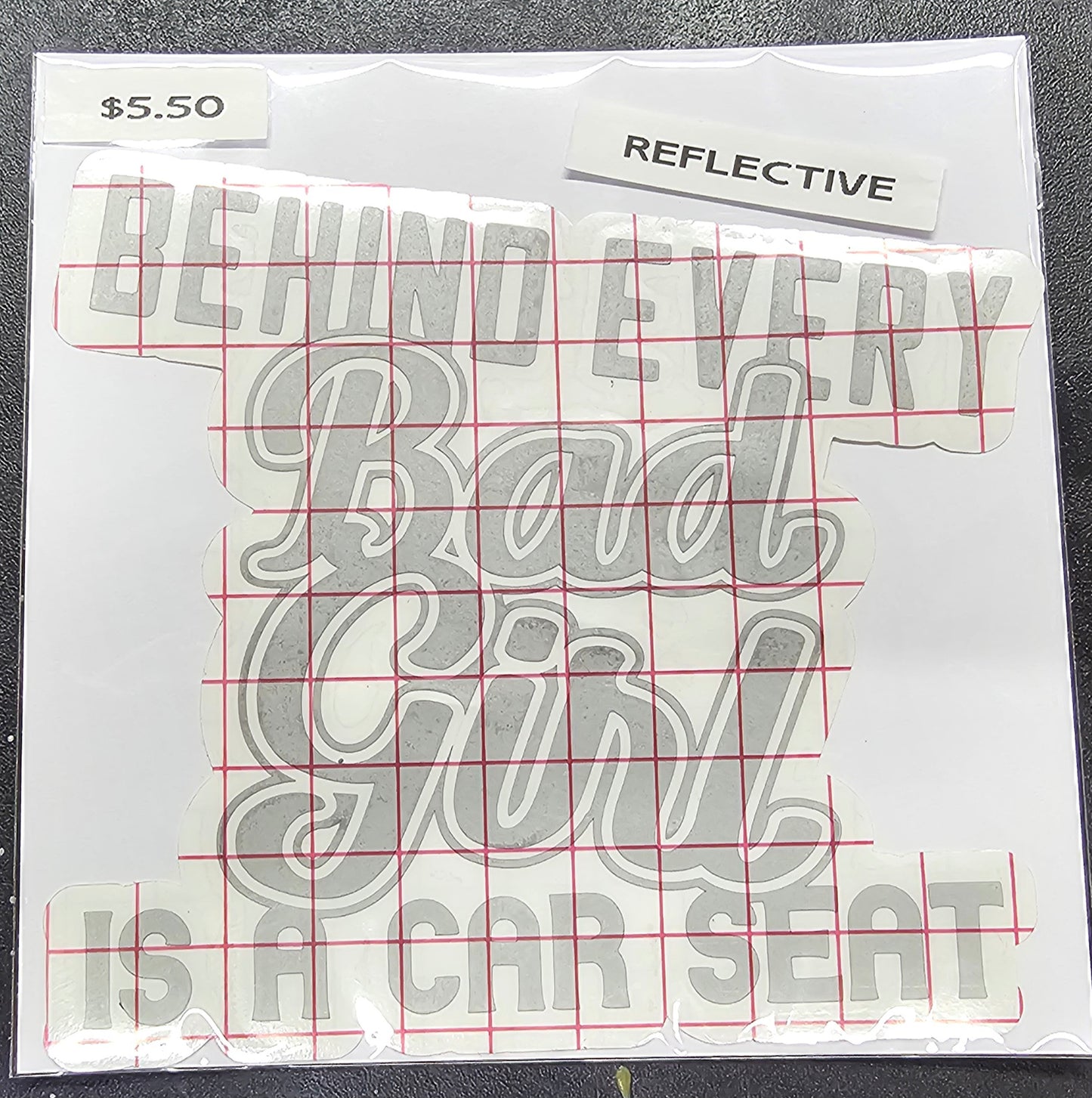 Behind Every Bad Girl is a Car Seat Decal