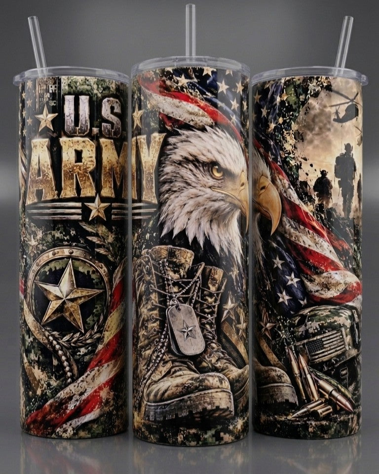 United States Army 20-ounce Tumbler