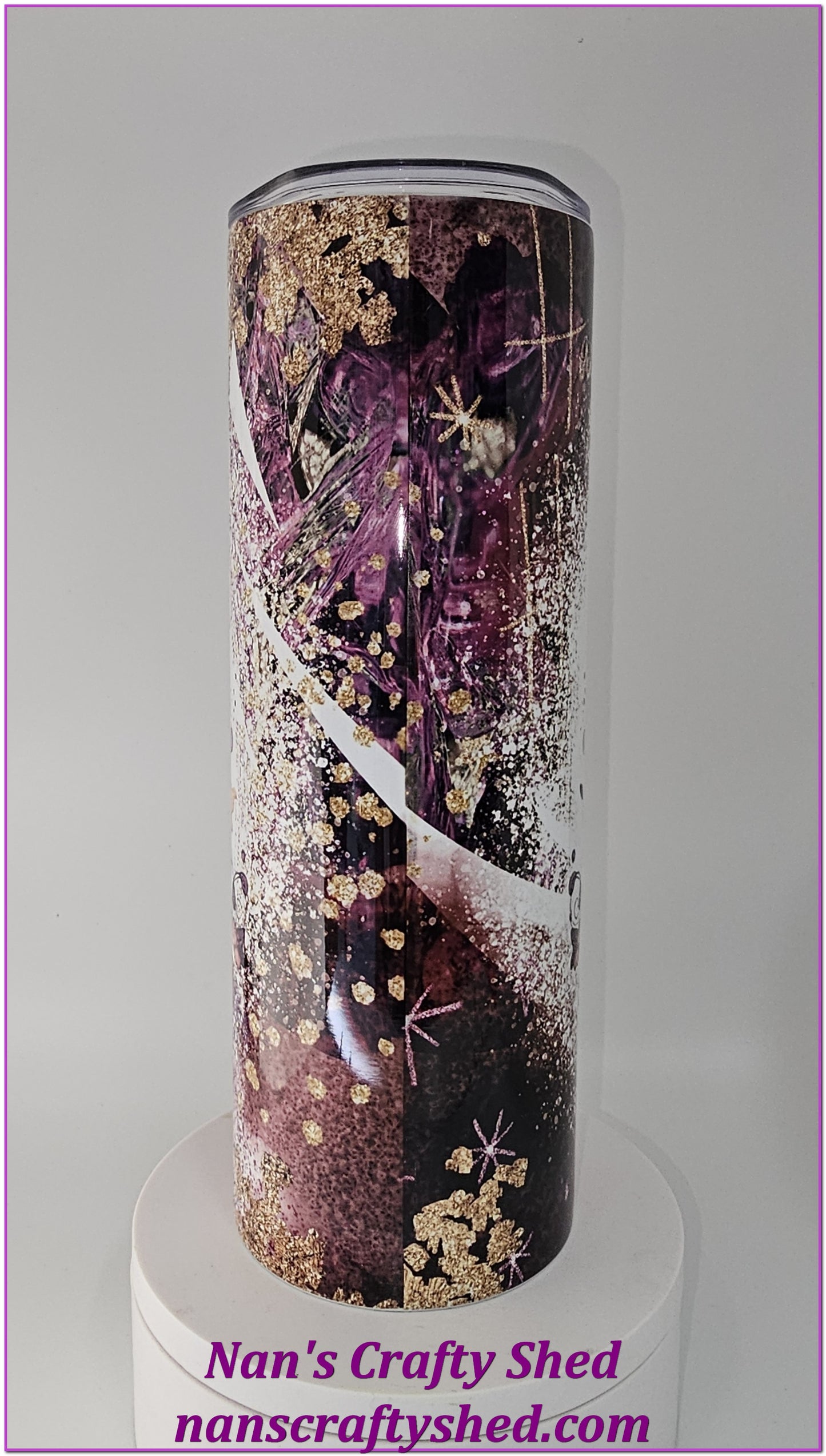 Halloween Ghost with Jack-O-Lanterns Tumbler