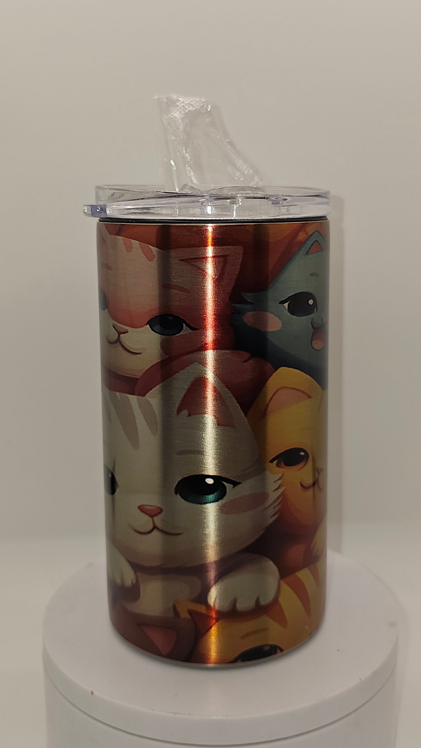 Kitten Dual Lid Kids Cup