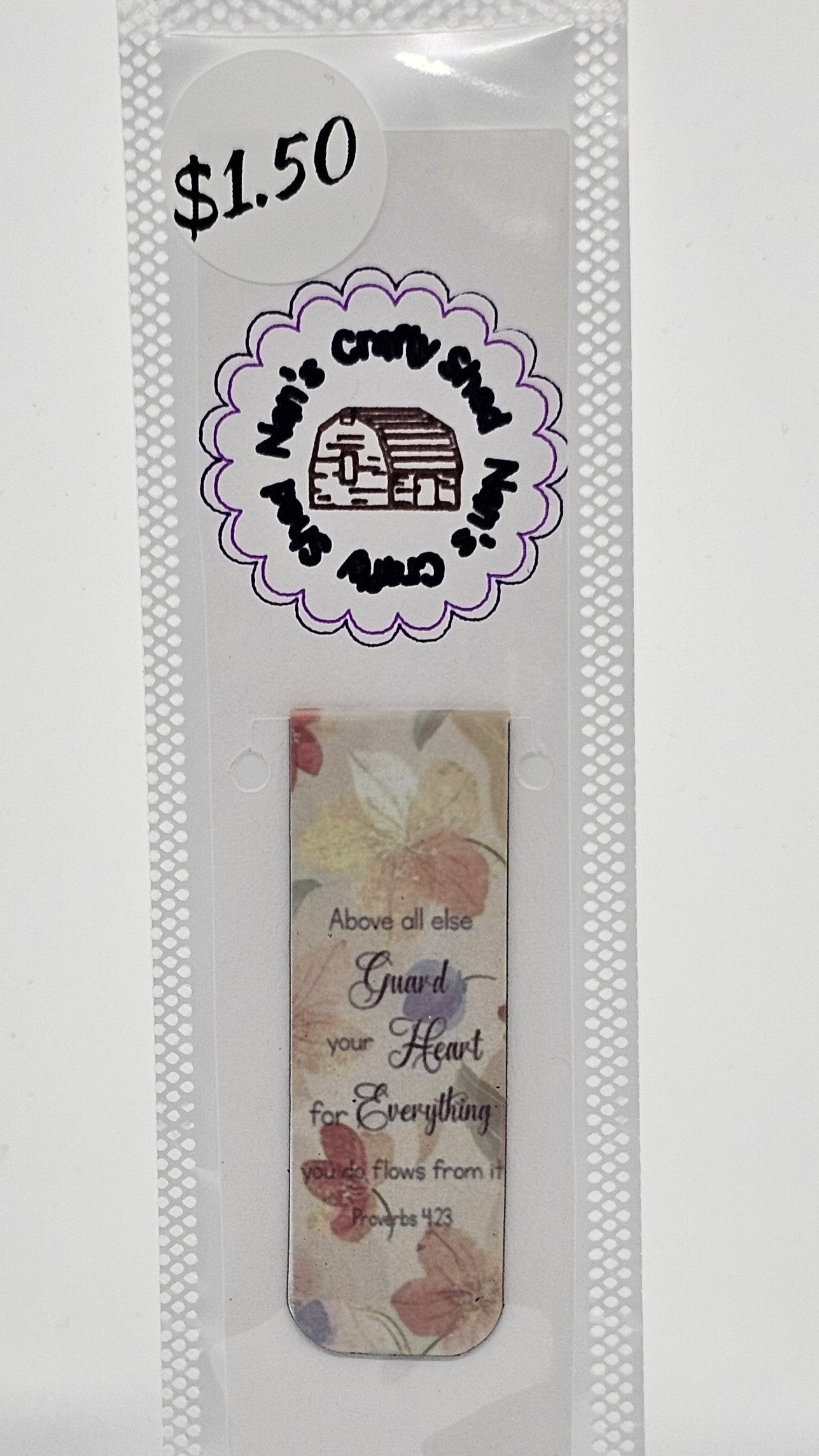 Above all Else Magnetic Bookmark