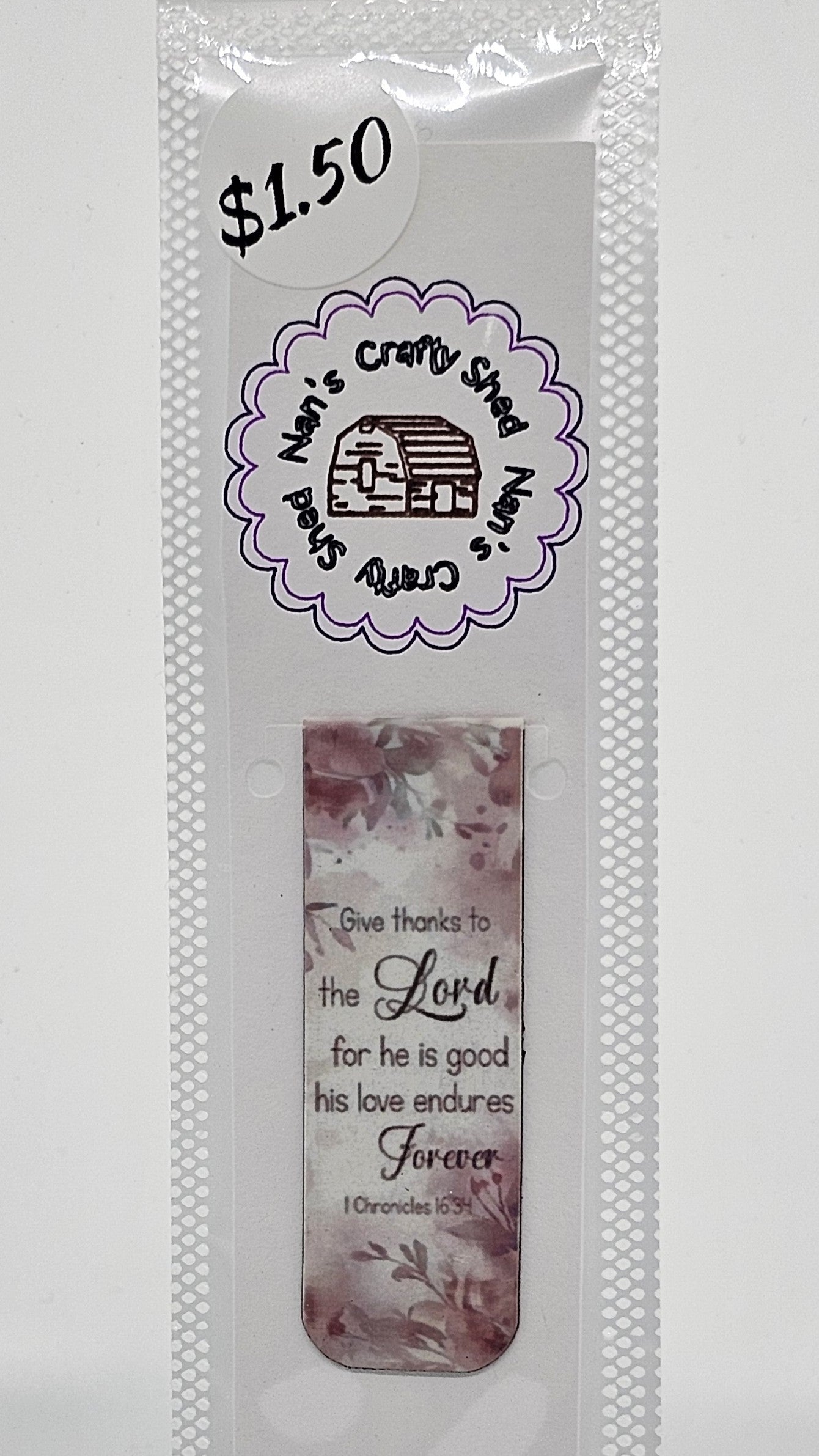 Give Thanks Bookmark Magnetic Bookmark