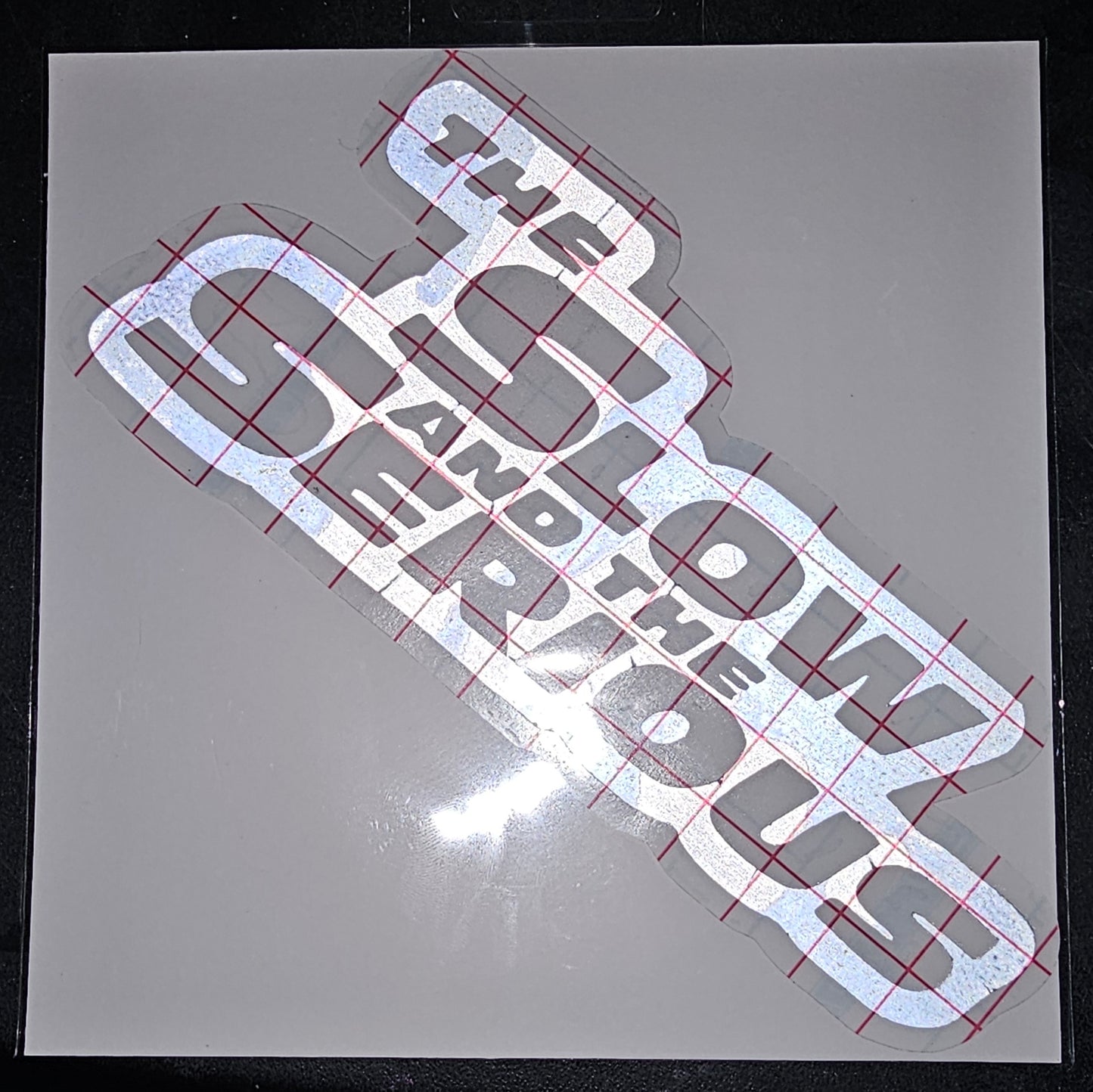 The Slow and the Serious Decal