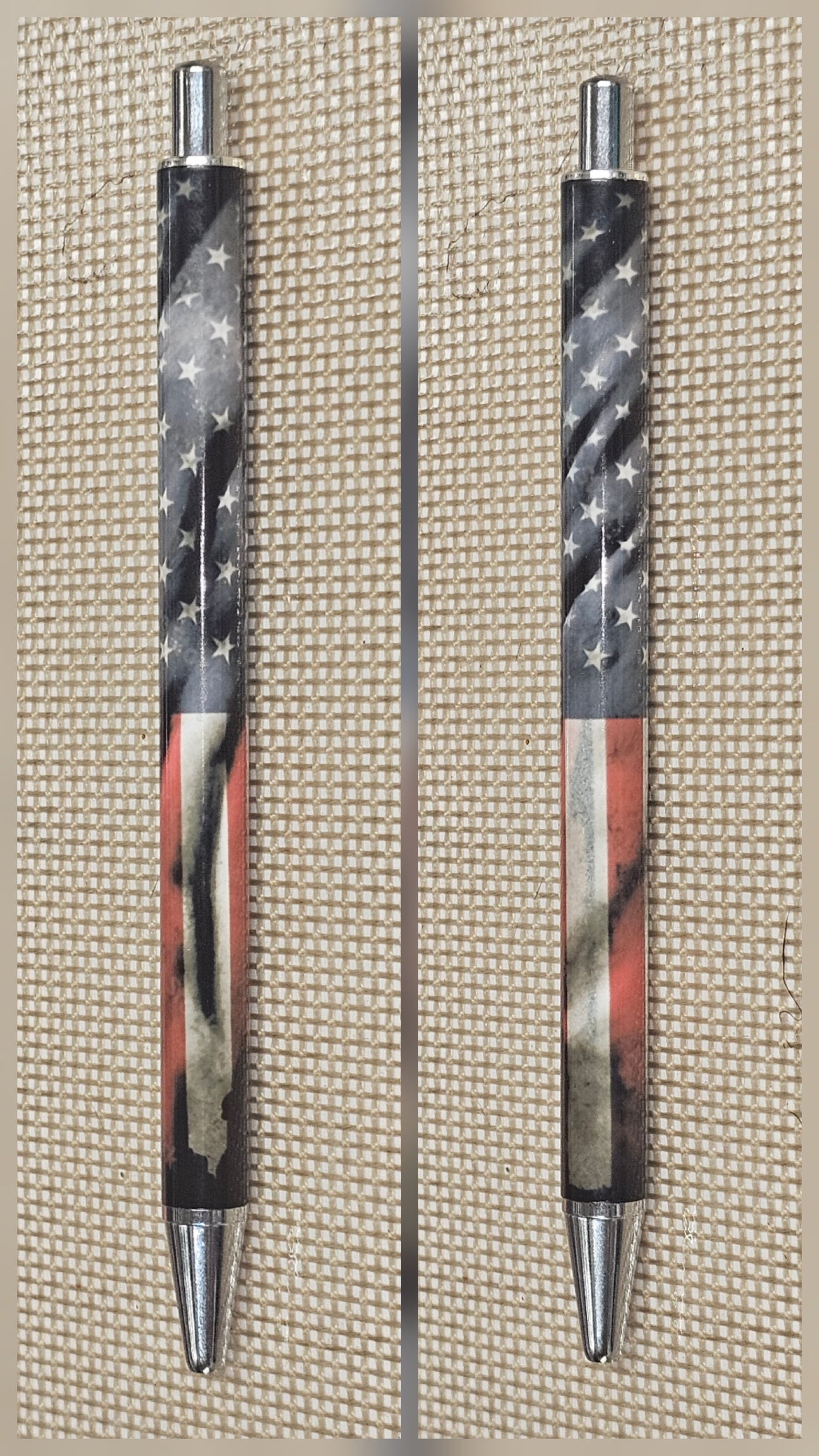 Distressed American Flag Pen