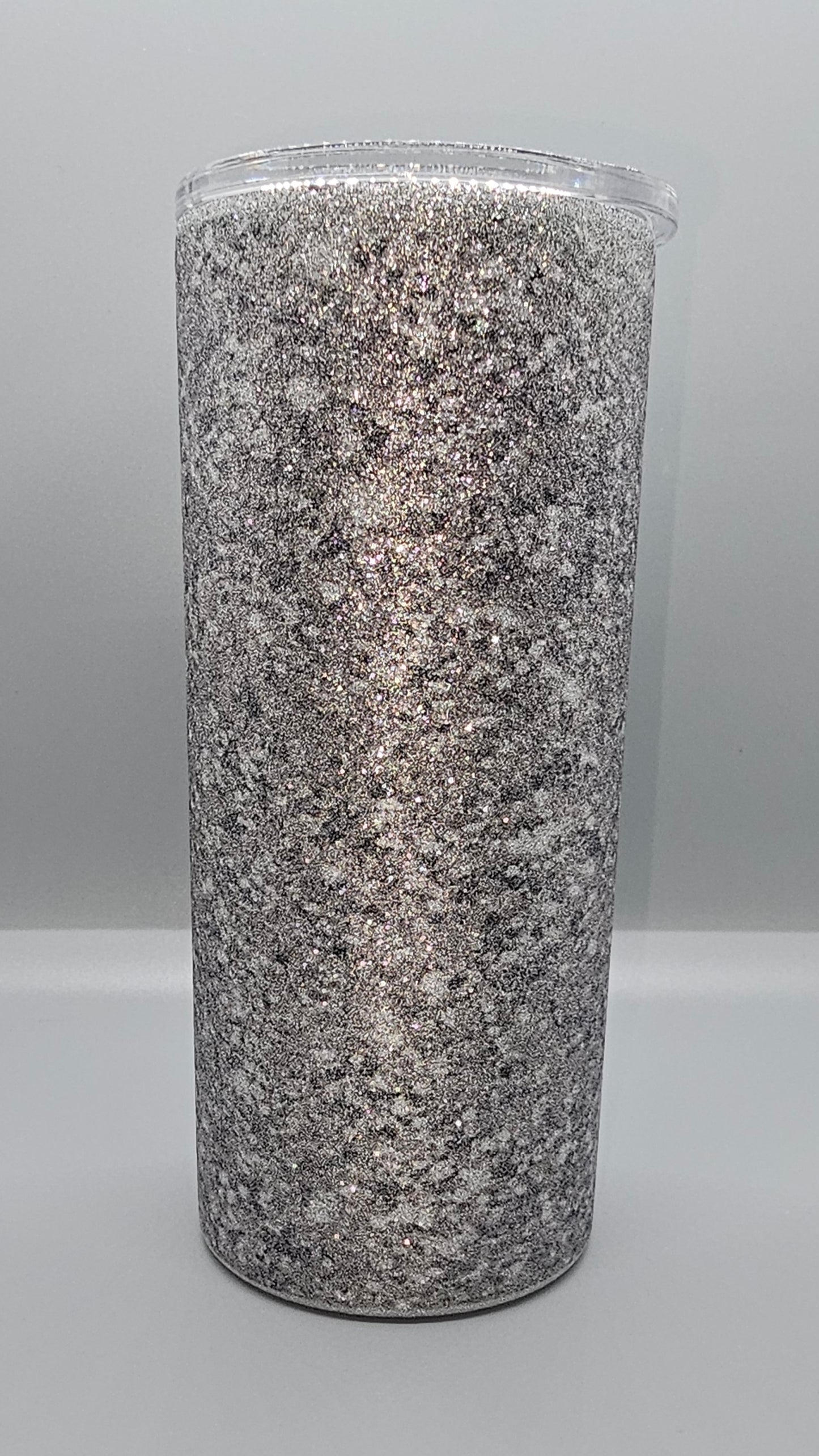 Silver Glitter Diet Coke