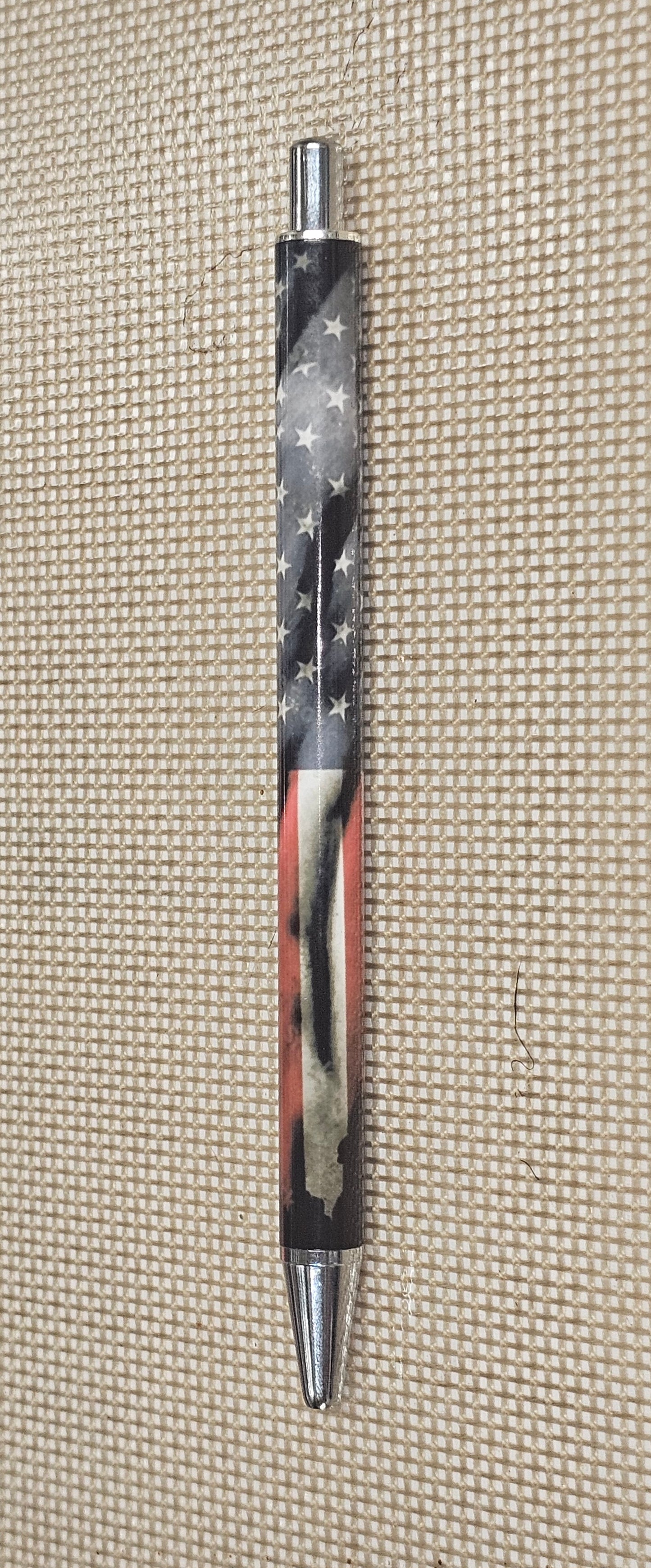 Distressed American Flag Pen