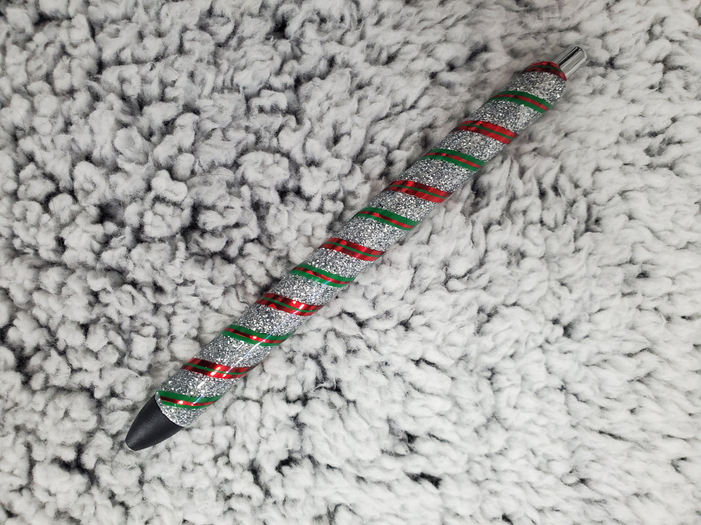Silver Christmas Glitter Pen
