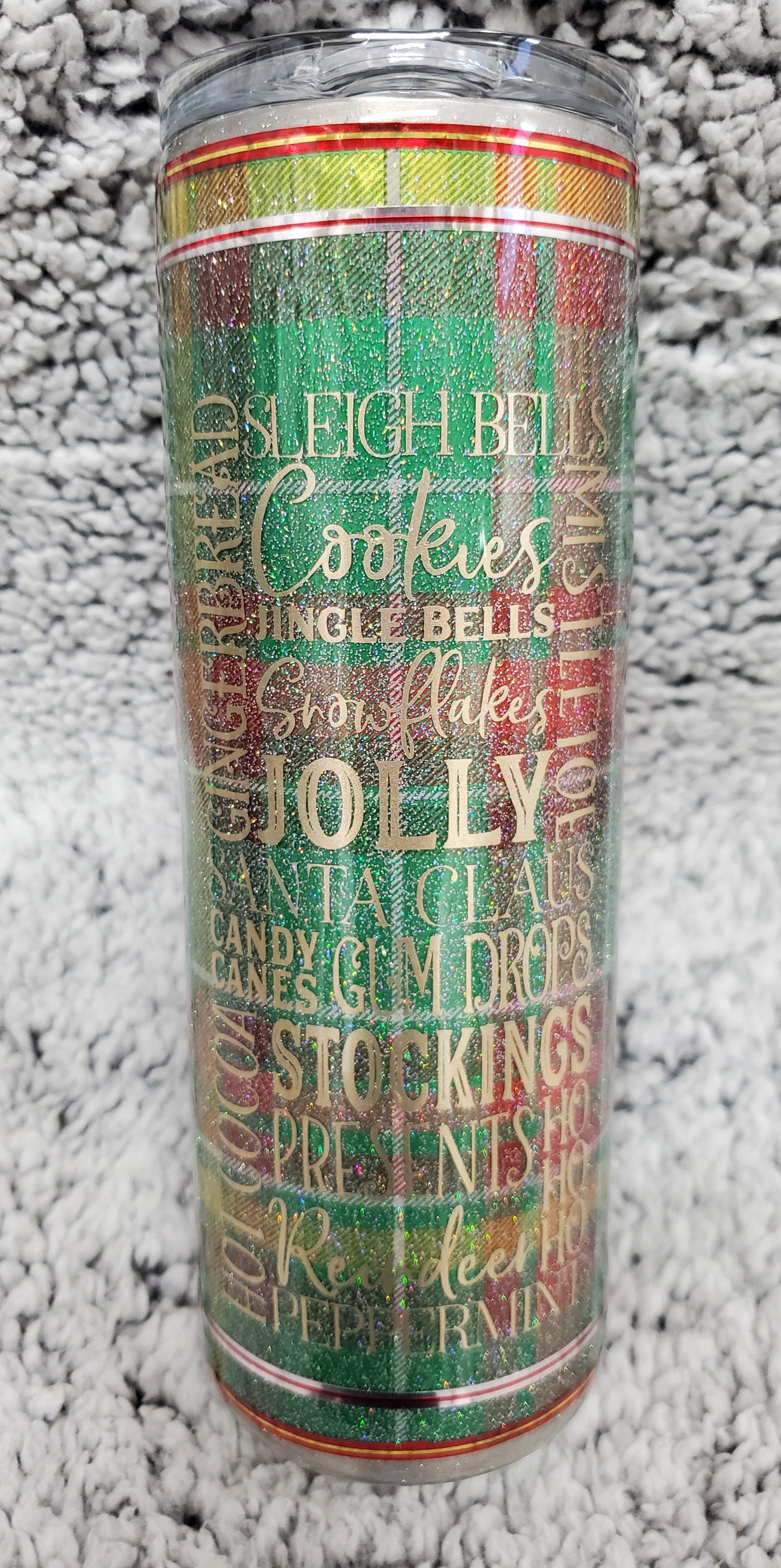Santa Sorry for What I Said 20-ounce Skinny Tumbler