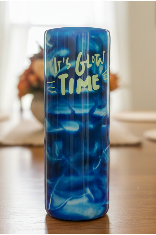 It's Glow Time 20-ounce tumbler