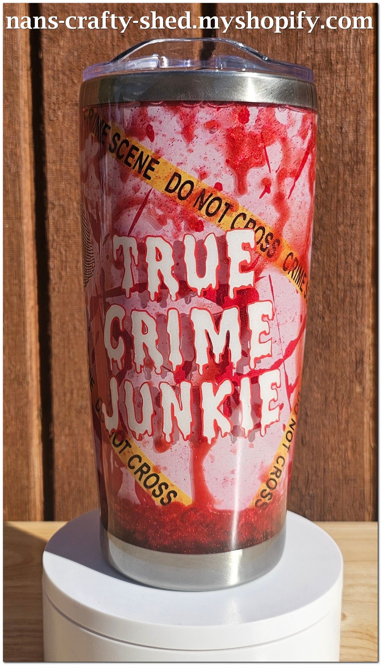 True Crime Blood Drip Tumbler