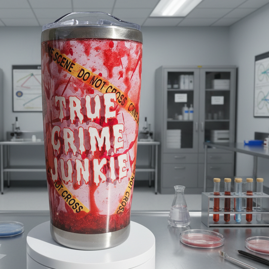True Crime Blood Drip Tumbler