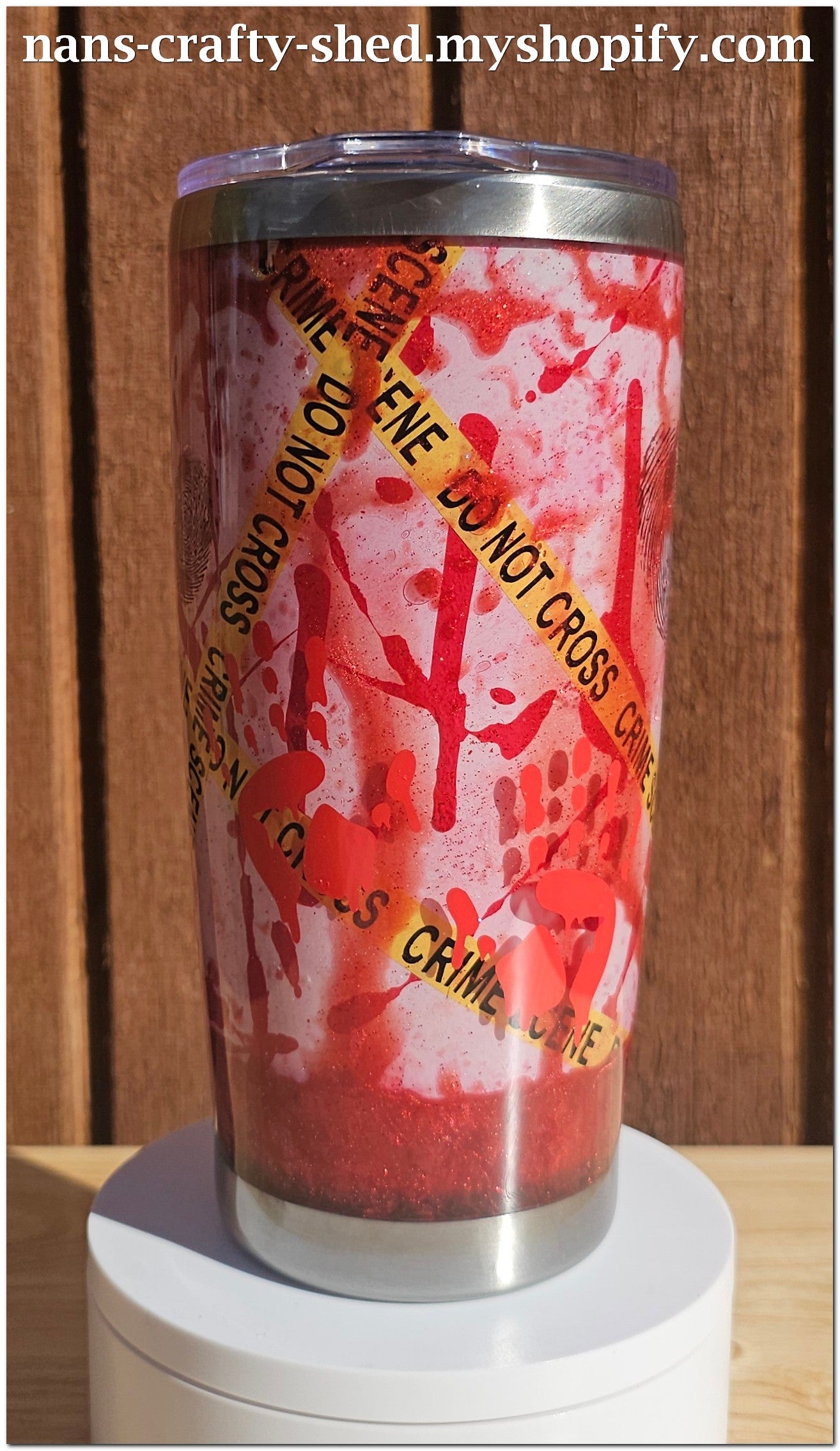 True Crime Blood Drip Tumbler