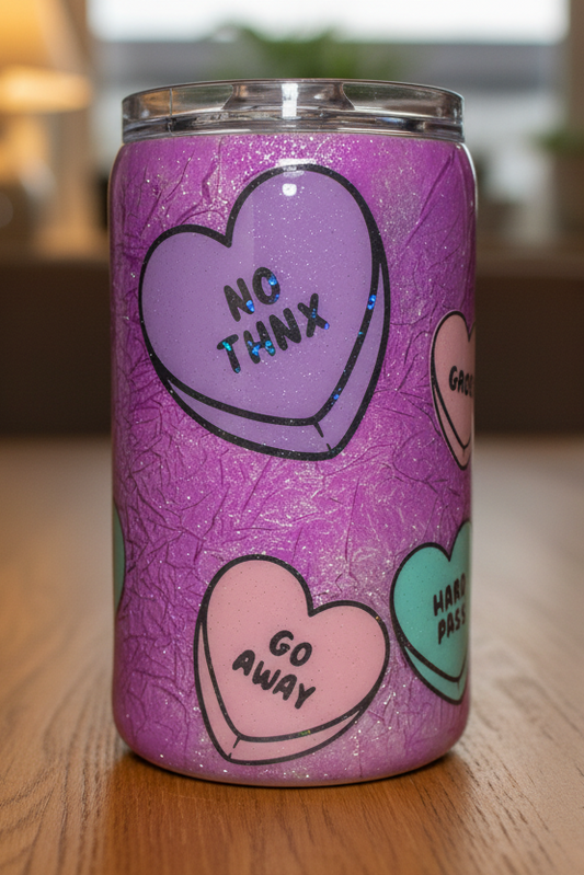 Anti-Valentines Day 14-ounce tumbler