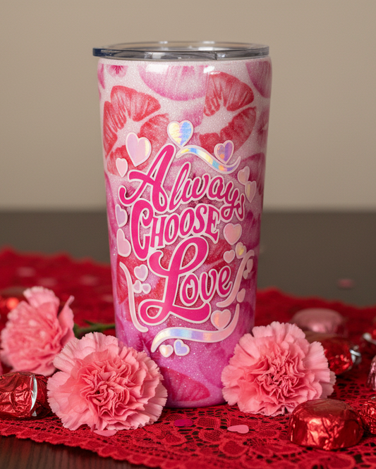 Always Choose Love 22-ounce Tumbler