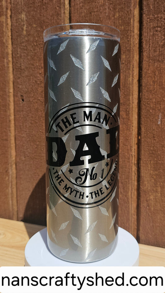 Dad. The man, the myth, the legend diamond plate.