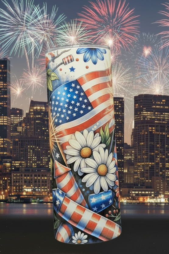 4th of July 20-ounce Tumbler