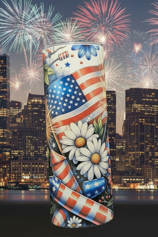 4th of July 20-ounce Tumbler