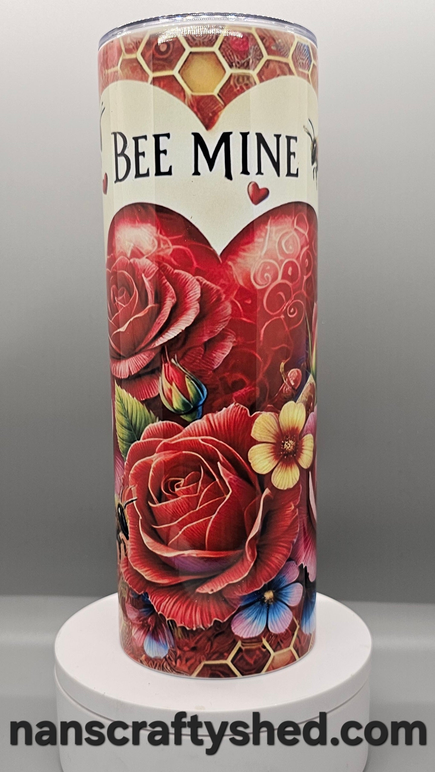 Bee Mine Valentines 20-ounce Tumbler