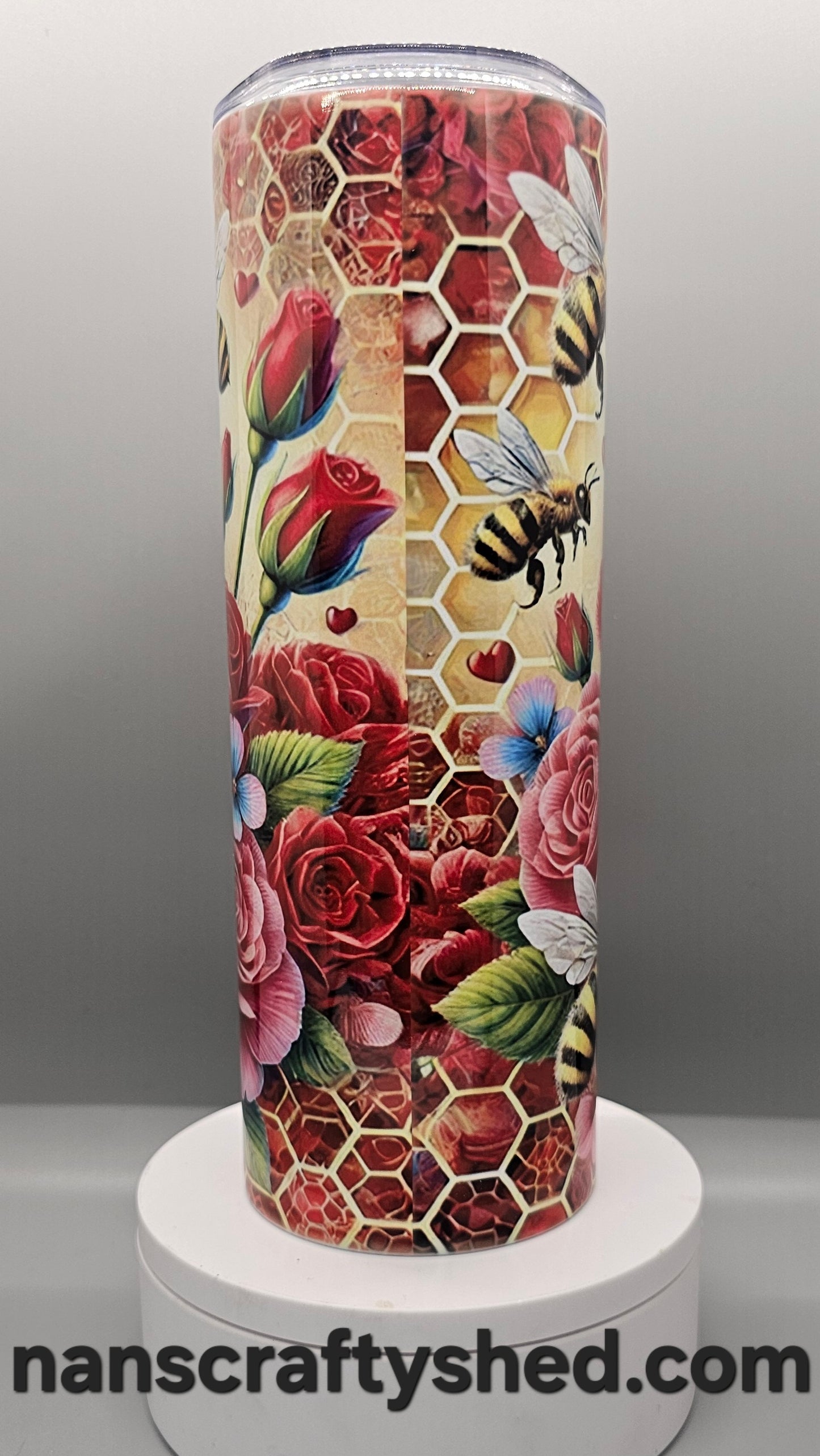 Bee Mine Valentines 20-ounce Tumbler