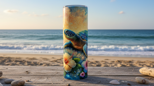 Sea Turtle 20-ounce Tumbler