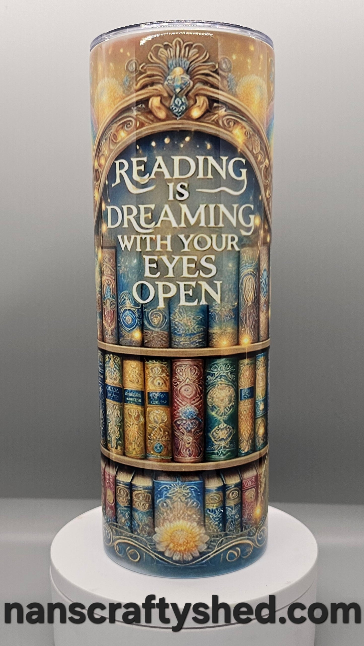 Reading is Dreaming Tumbler