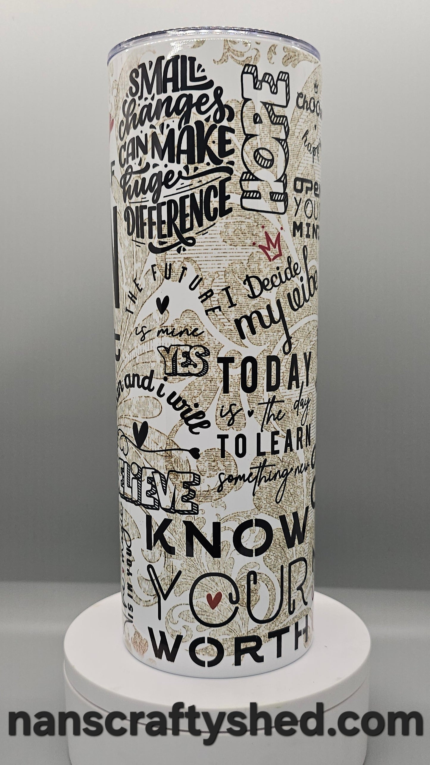Positive Vibes Tumbler