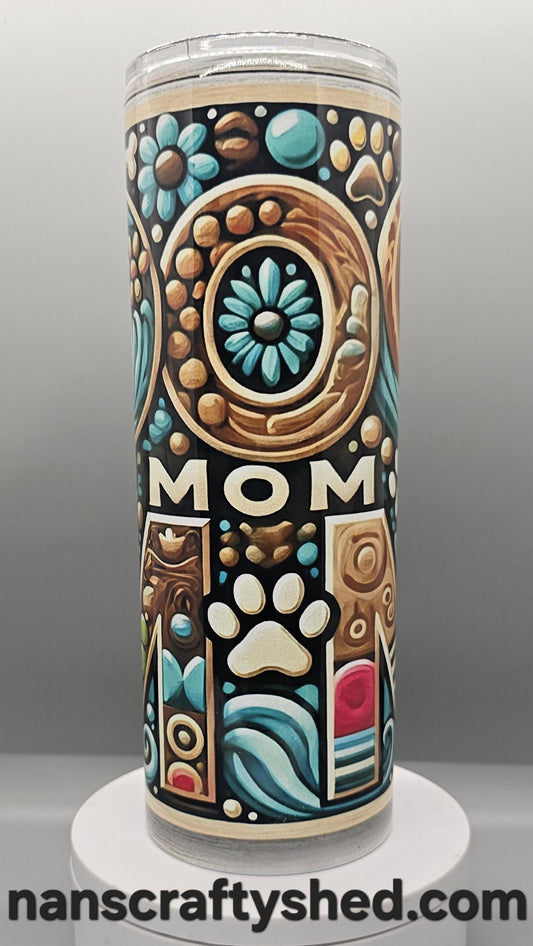 Dog Mom tumbler