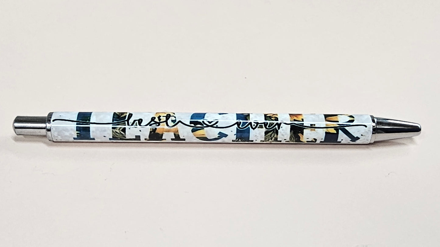 Best Ever Teacher Pen