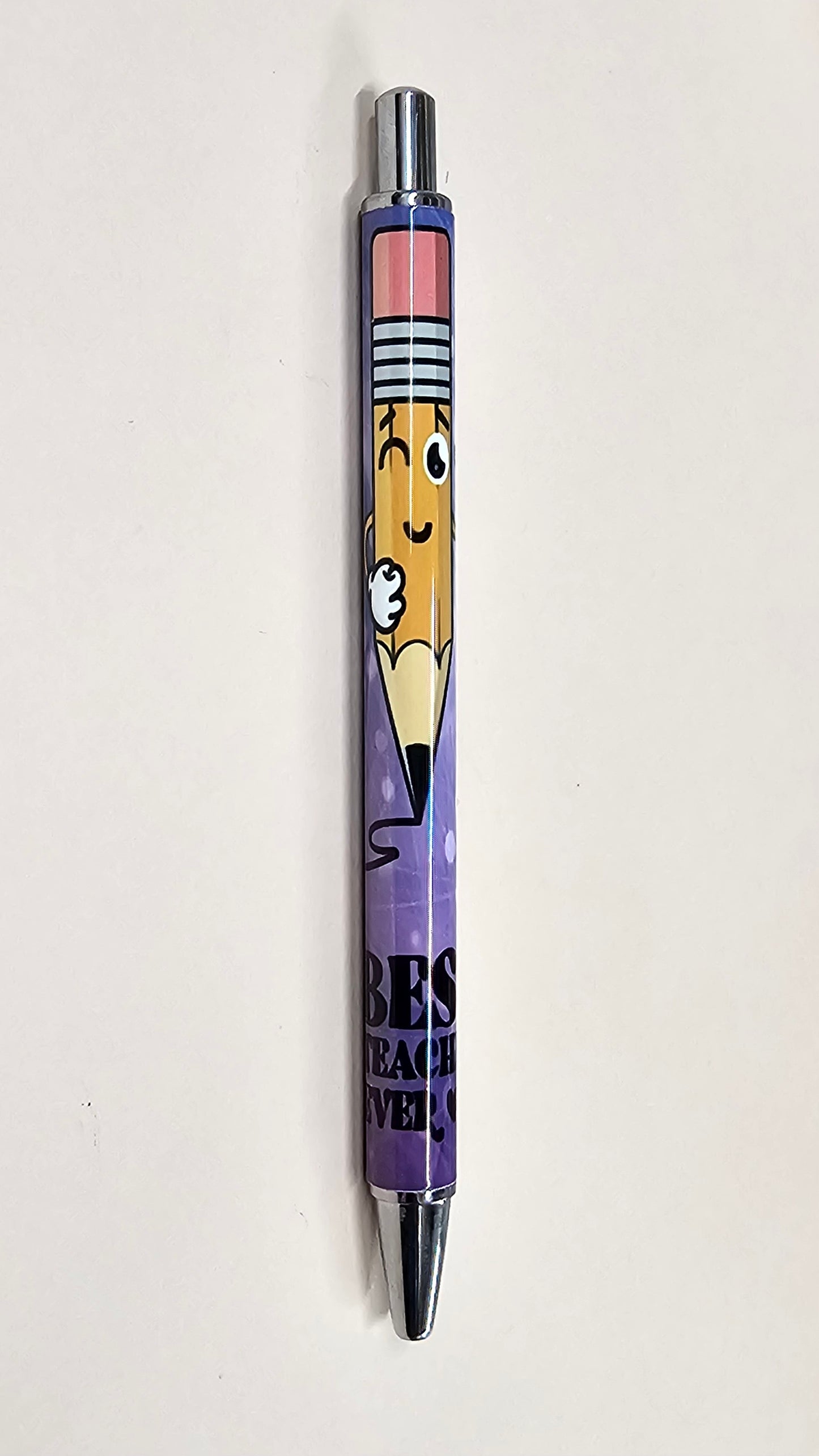Purple Best Teacher Ever Pen