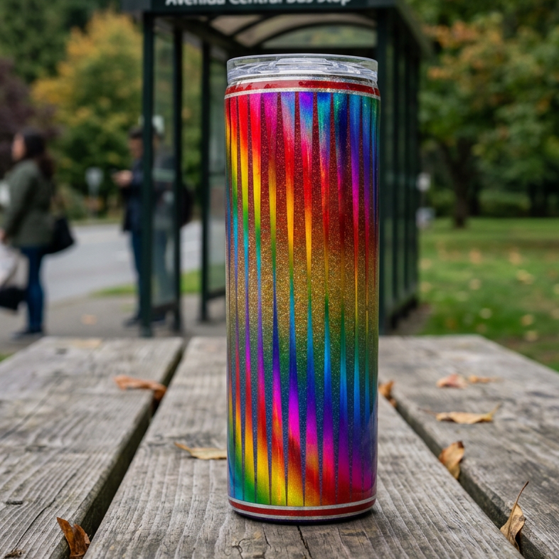 Rainbows on Rainbows 20oz insulated Tumbler