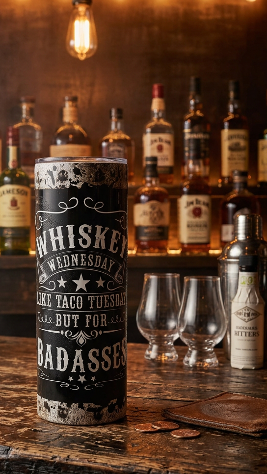 Whiskey Wednesday 20-ounce Tumbler