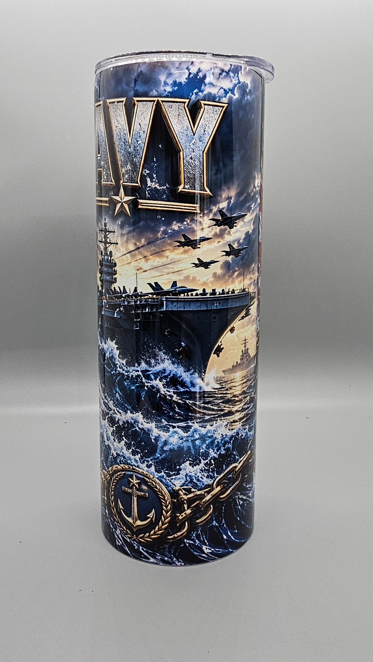 United States Navy 20-ounce Tumbler
