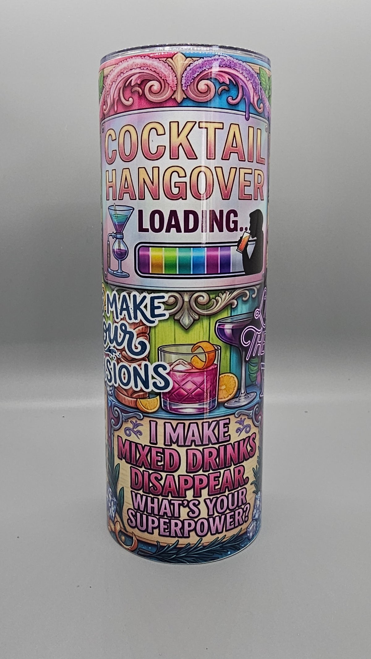 It's Martini Time 20-ounce tumbler – Nan's Crafty Shed