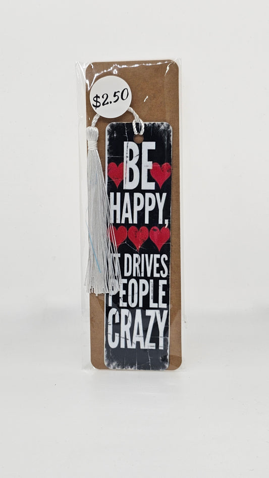 Be Happy Bookmark