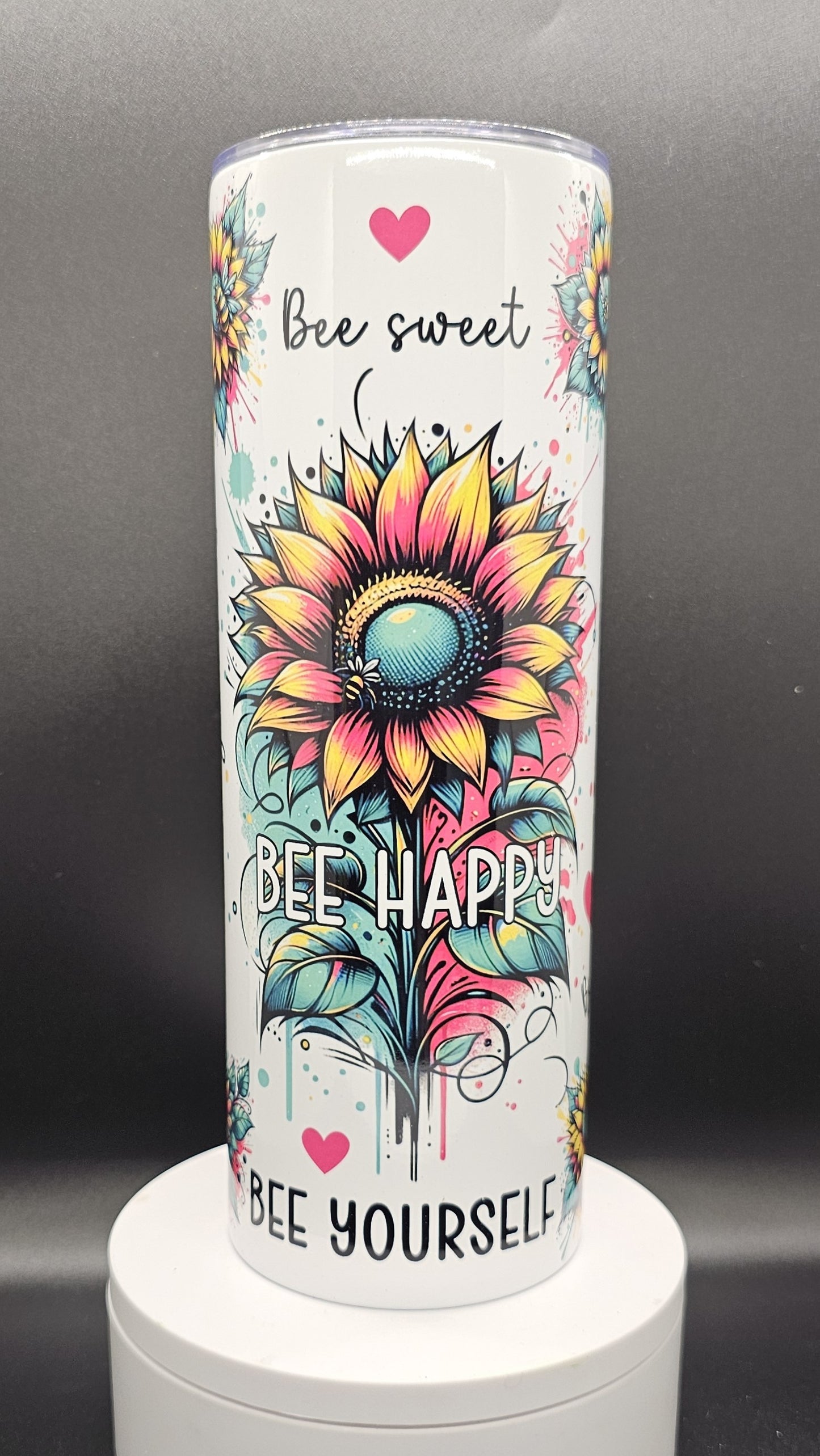Bee Happy 20-ounce Tumbler