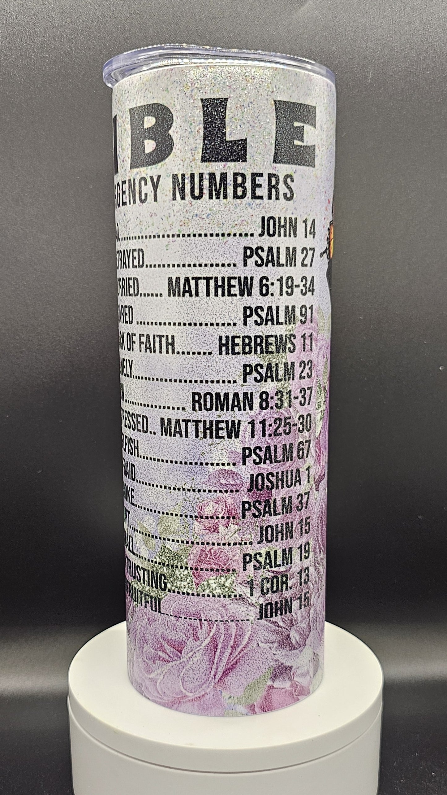 Emergency Bible Numbers 20-ounce Tumbler