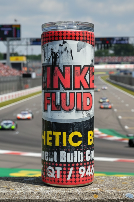 Blinker Fluid Tumbler with Epoxy