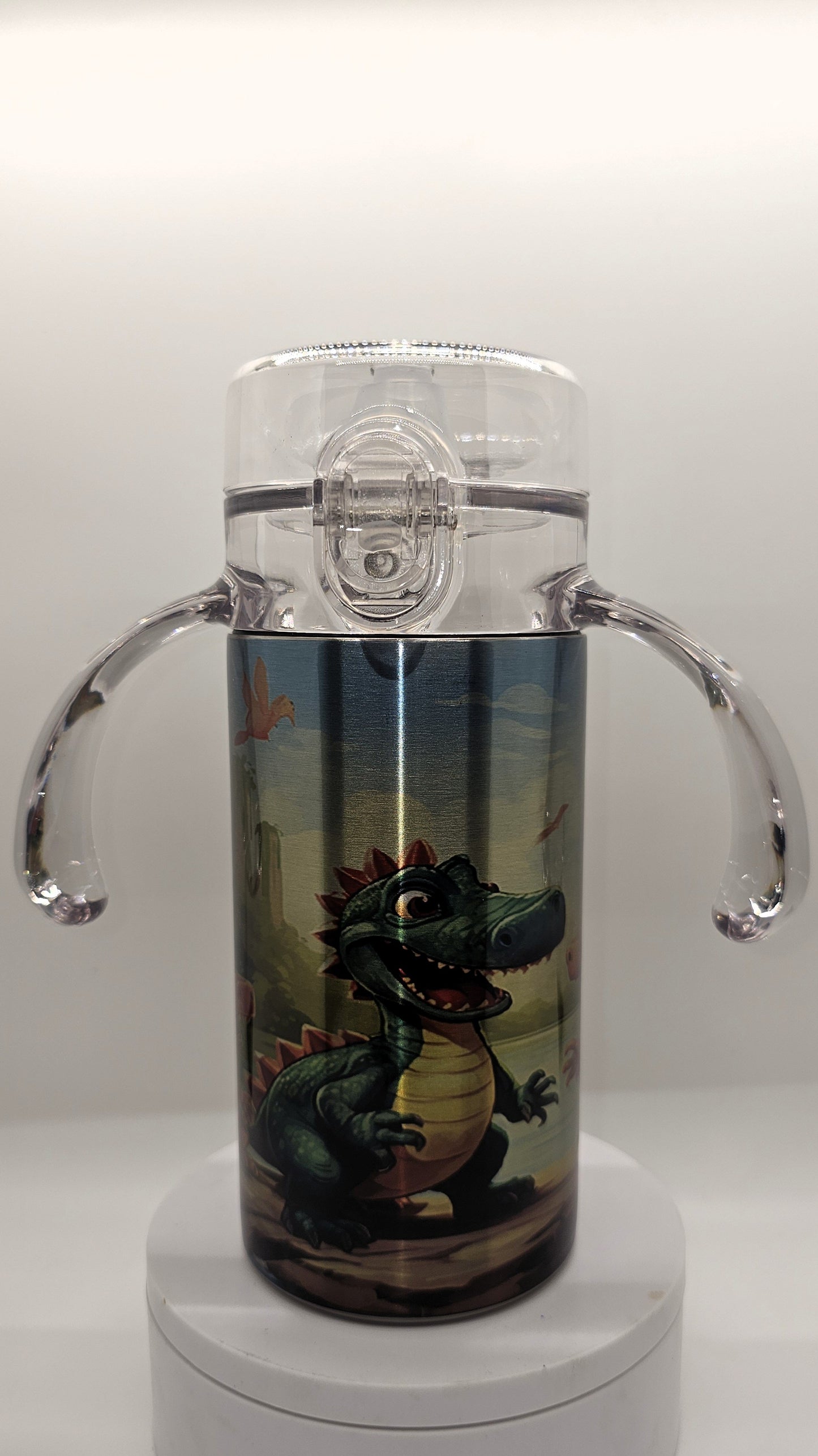 Dinosaur Dual Lid Kids Cup