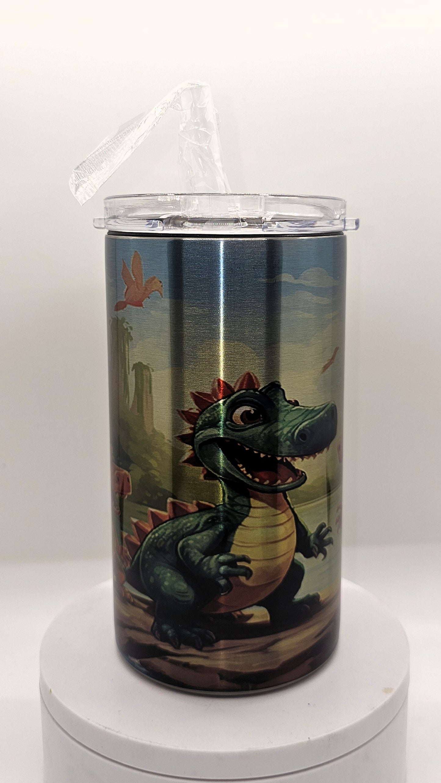 Dinosaur Dual Lid Kids Cup