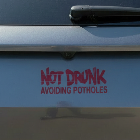 Not Drunk Decal
