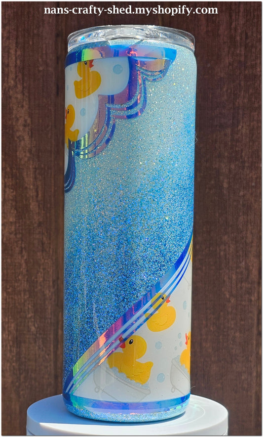 Rubber Ducky Riding the Waves 20oz Tumbler