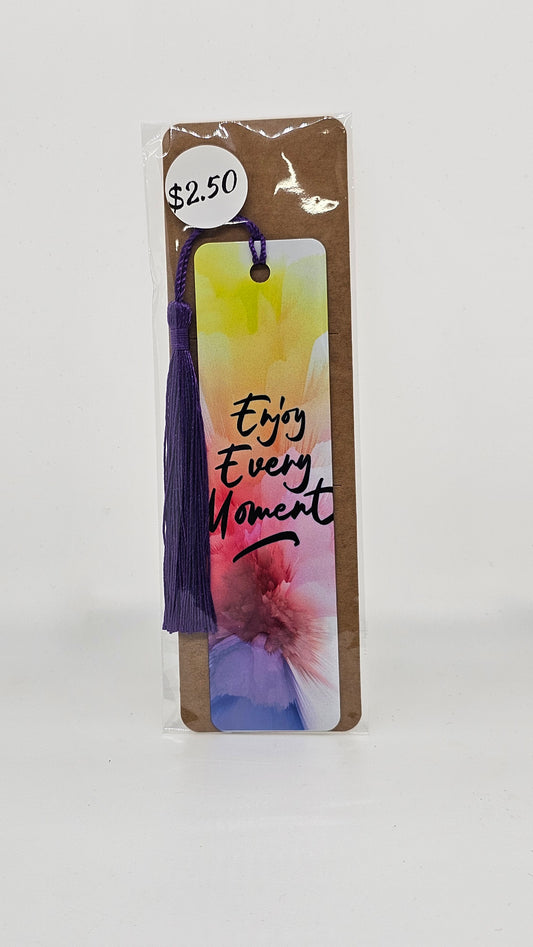 Enjoy Every Moment Bookmark