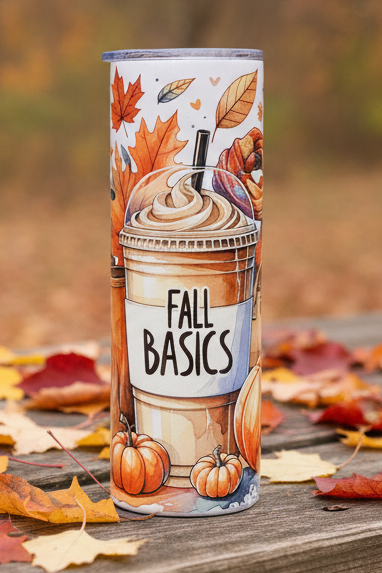 Fall Basic B Fall Basics Tumbler – Nan's Crafty Shed
