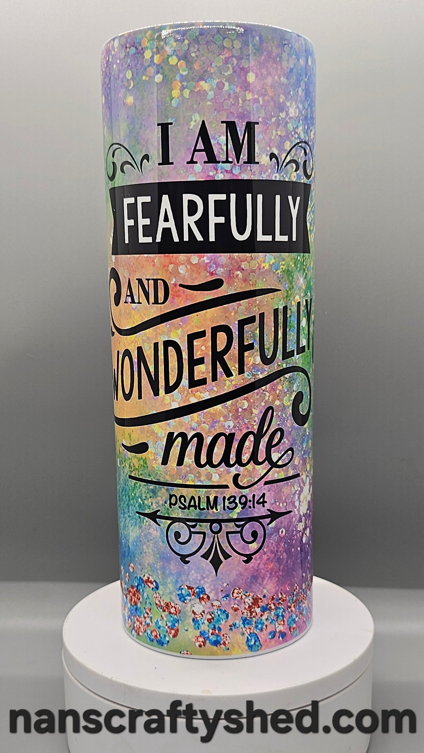Fearfully and Wonderfully Made 20 Ounce tumbler